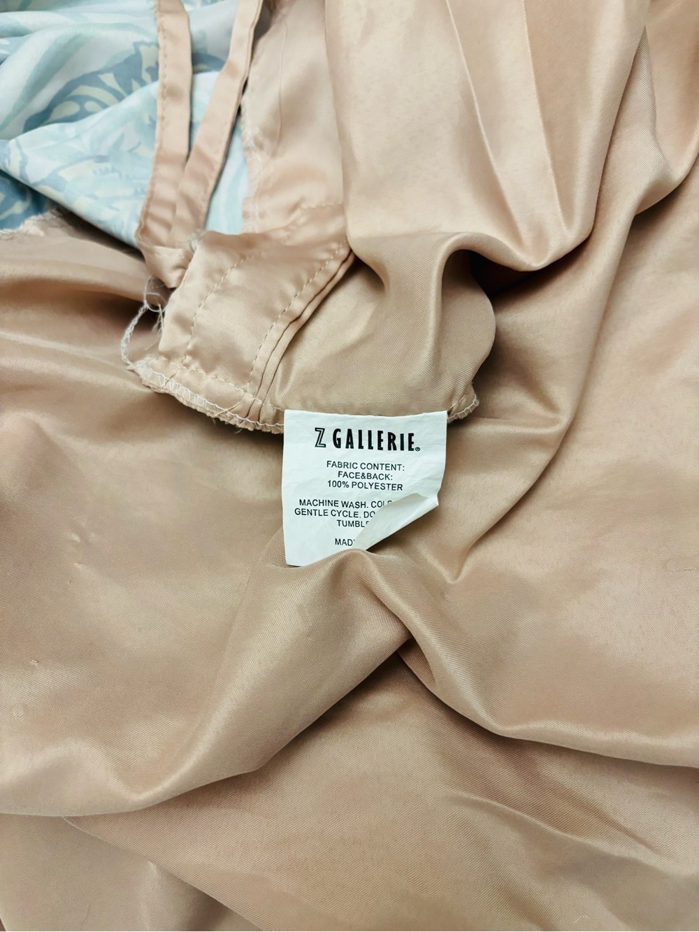 Z Gallerie Tigress Satin King Duvet Cover - Picture 6 of 8